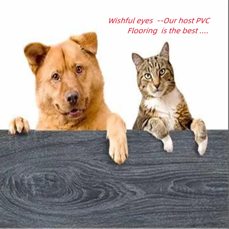 Indoor Self Adhesive Plank Vinyl Wood Style Plastic Pvc Floor Flooring with competitive price quality