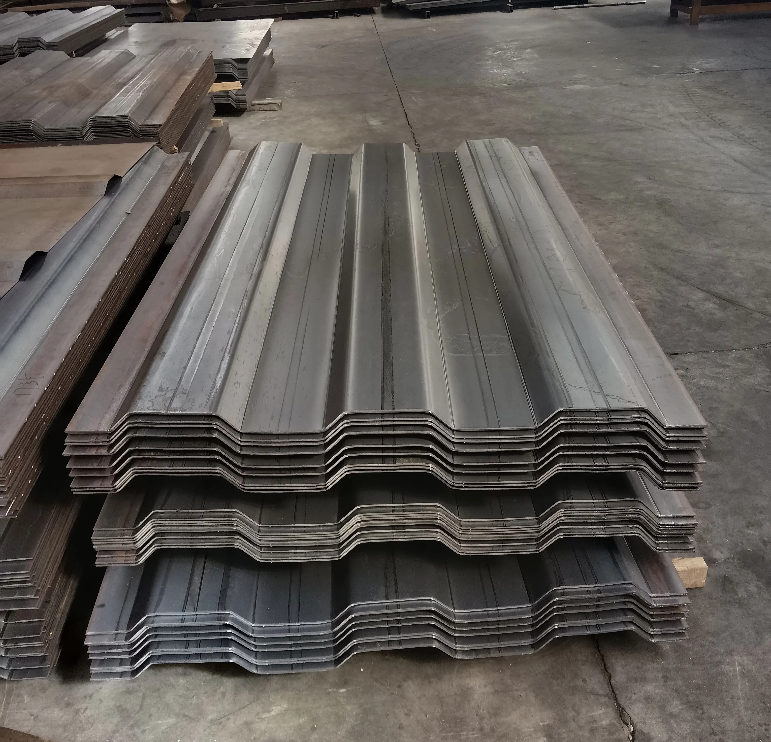 Prefab house container side panel 3 waves factory supplier