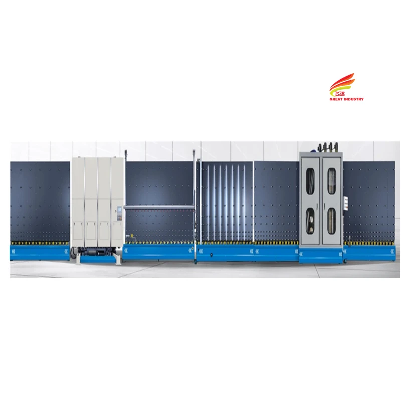 vertical glass washing insulated glasses machine window glass sheet making machine toughened glass making machine