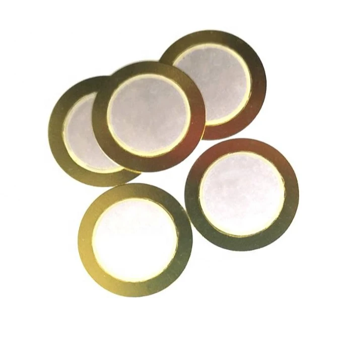 high quality 15T 15mm 9khz piezo ceramic buzzer element Greeting card toy