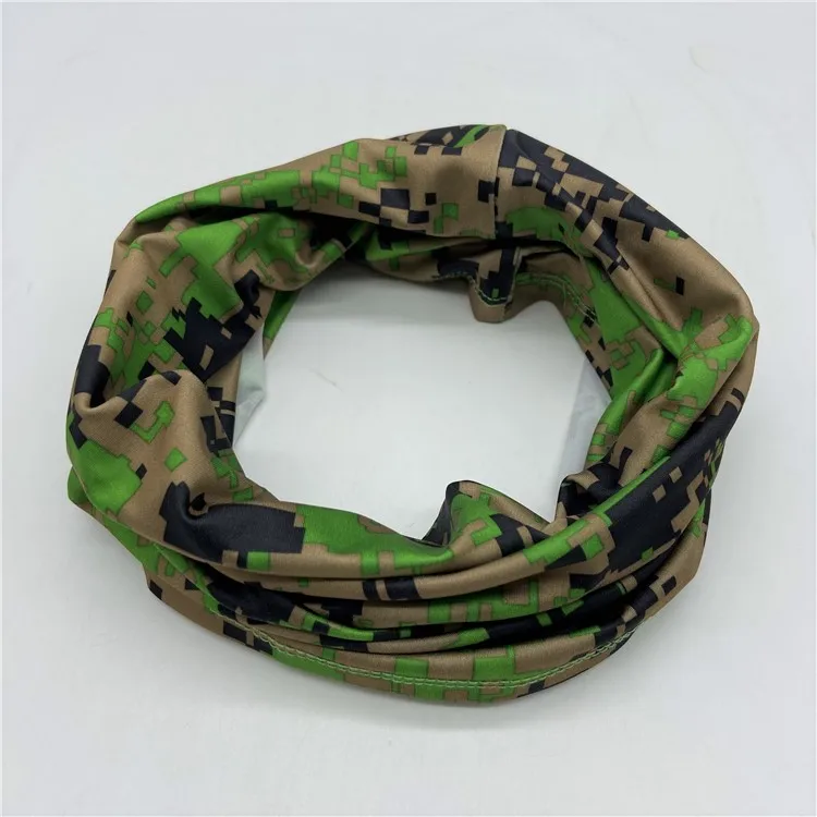 
New arrival muti-functional bandanna seamless neck scarf tube head-wear magic bandanna quick dry desert camouflage 