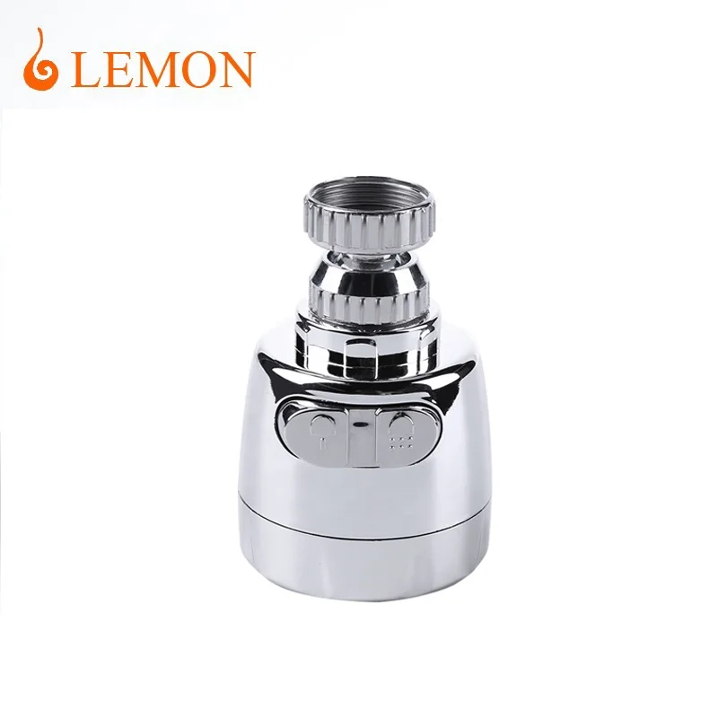 kitchen water saving aerator SS brass water tap faucet 360 rotate swivel extension faucet Water Filter for Kitchen Accessories