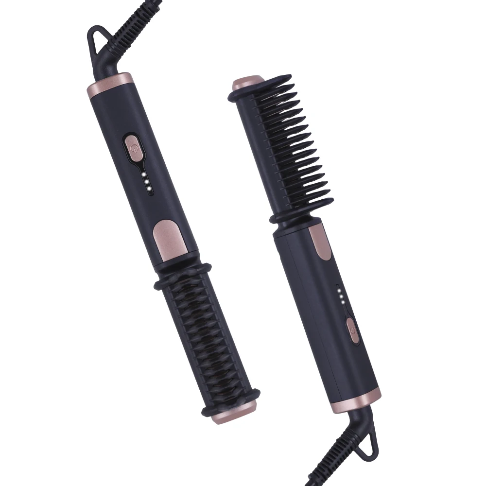 Anti-Scald Hot Hair Brush Electric Hair Straightener Brush Hot Comb Straightening Hair Straightener Comb
