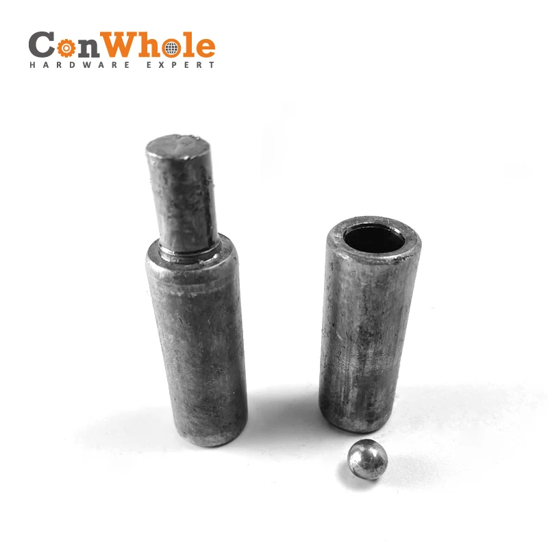 Heavy Duty Steel Weld On Bullet Gate Hinge for Metal Swing Door Trailer Ramp Gate Windows Ball Bearing Detachable Hinges