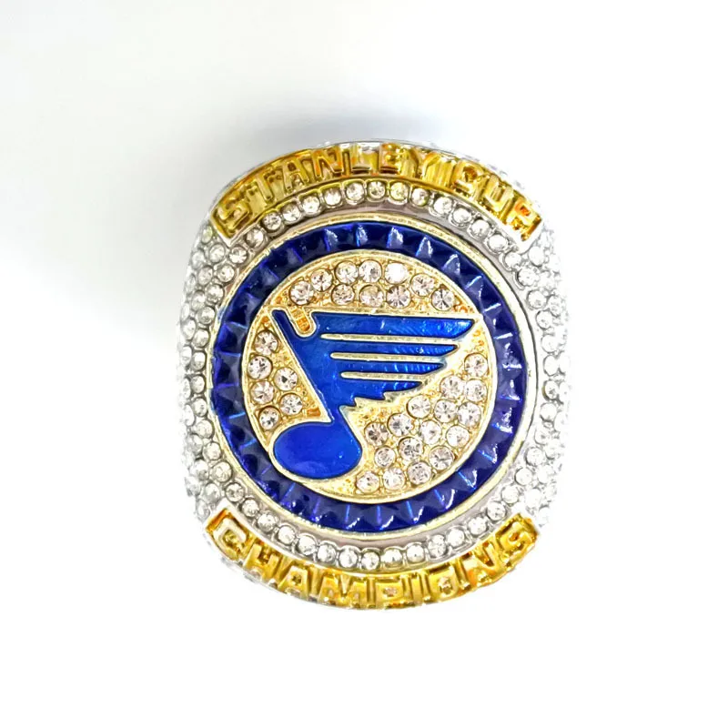 
2020 Louis Gold Flag Glory Championship Ring Zircon Alloy Sport Ring Athletic Memorial Jewelry for men and women fans gift 