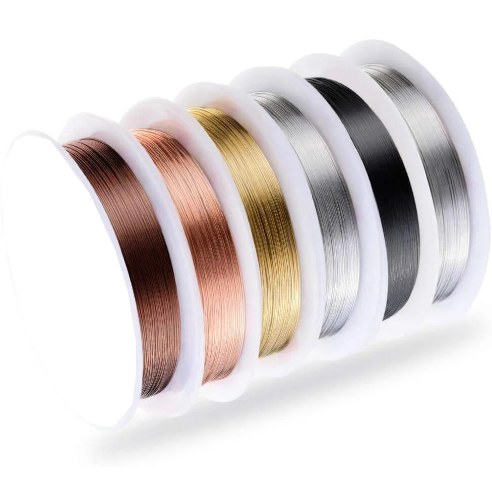 6 Doll DIY Copper Wire Jewelry Tools Lead Material Beaded Accessories Amazon Explosion Bracelet Necklace Making