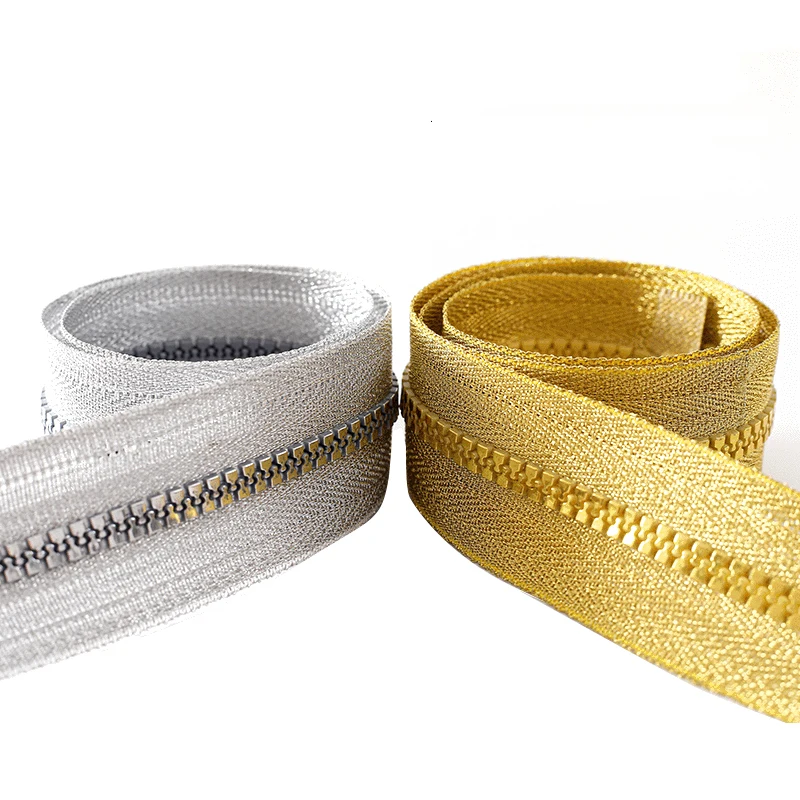 Wholesale Prices 3# 5# 7# Zipper Fluorescent Teeth Resin Zipper Fashion Big Teeth Plastic Zipper For Backpack Bag