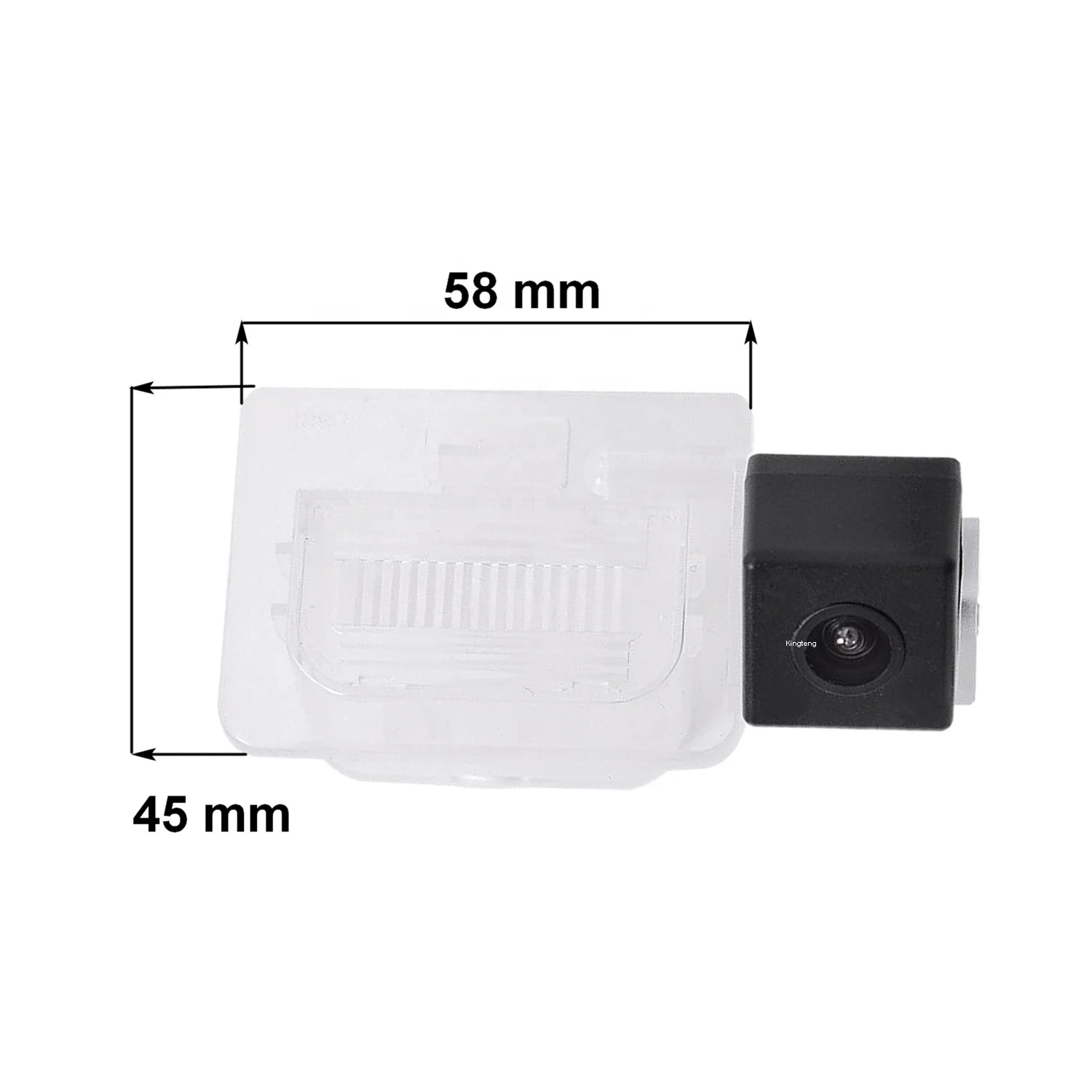 Водонепроницаемый Кронштейн пластины огней крепление прозрачная защитная пленка автомобильная камера для KIA Оптима K5 JF MK4 седан