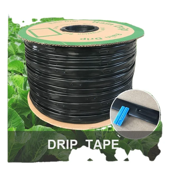 Лента для капельного орошения LDPE толщиной 0 2-0 6 мм с плоскими