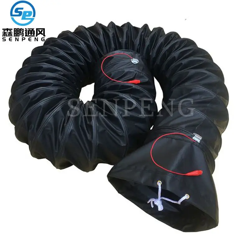 Heat resistant Portable Ventilation Ducted hose Air exhaust fan flexible duct