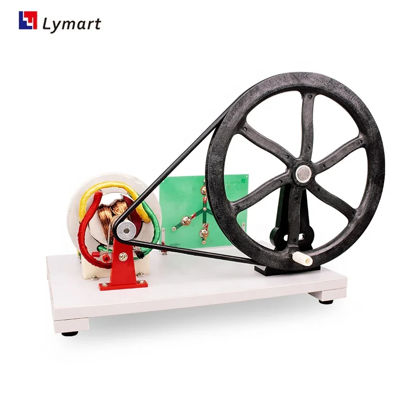 3 phase dc 6v 7w hand driven ac power generator