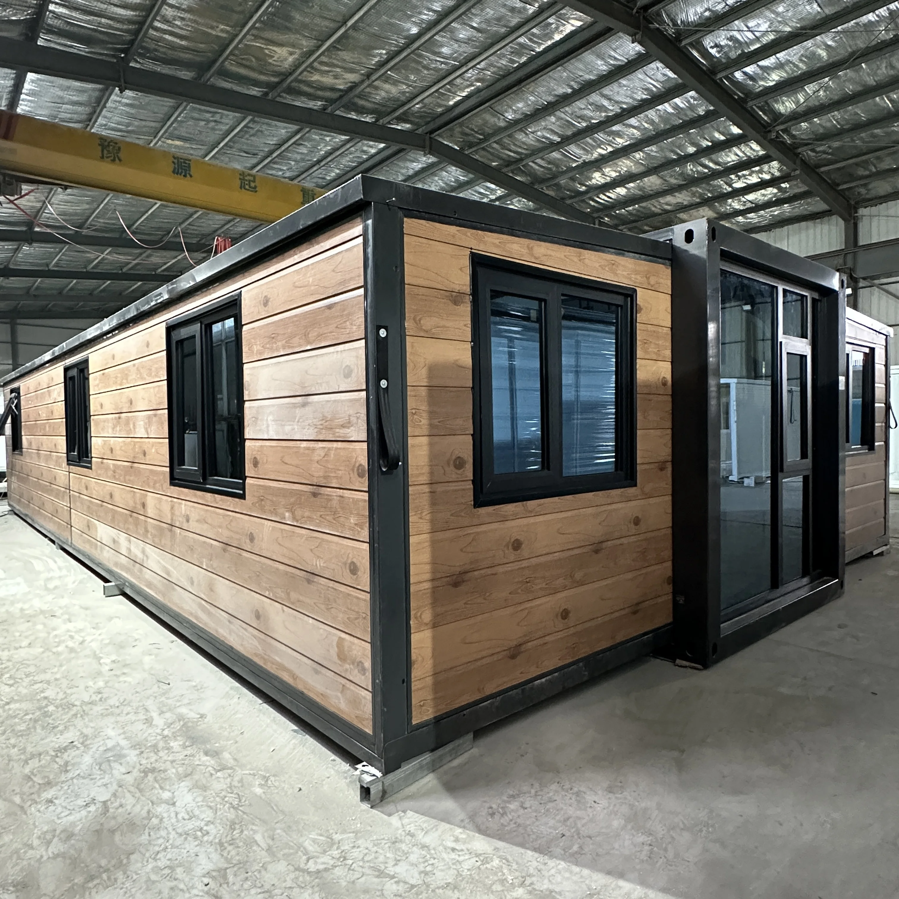 Casas prefabricadas modernas de 4 habitaciones para Роскошная бабушка плоский расширяемый контейнерный дом для продажи