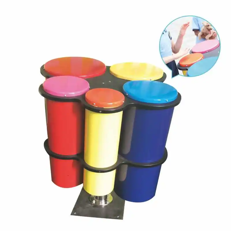 Лидер продаж, детский набор музыкальных инструментов для улицы, пластиковый барабан, музыкальная игрушка со звуком