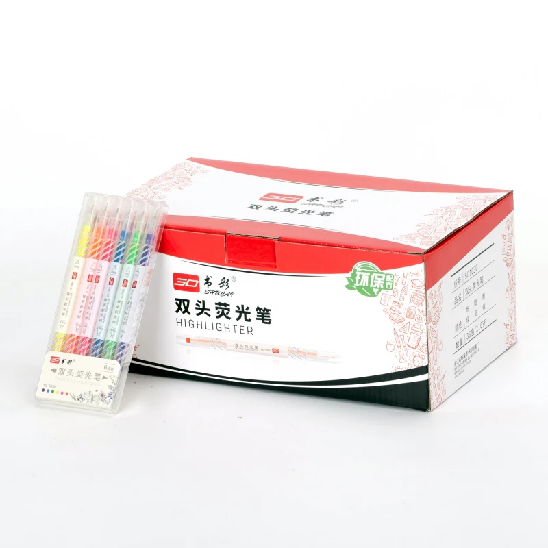 Special Hot Selling Wholesale Waterproof Vivid Color Pen Markers Highlighters