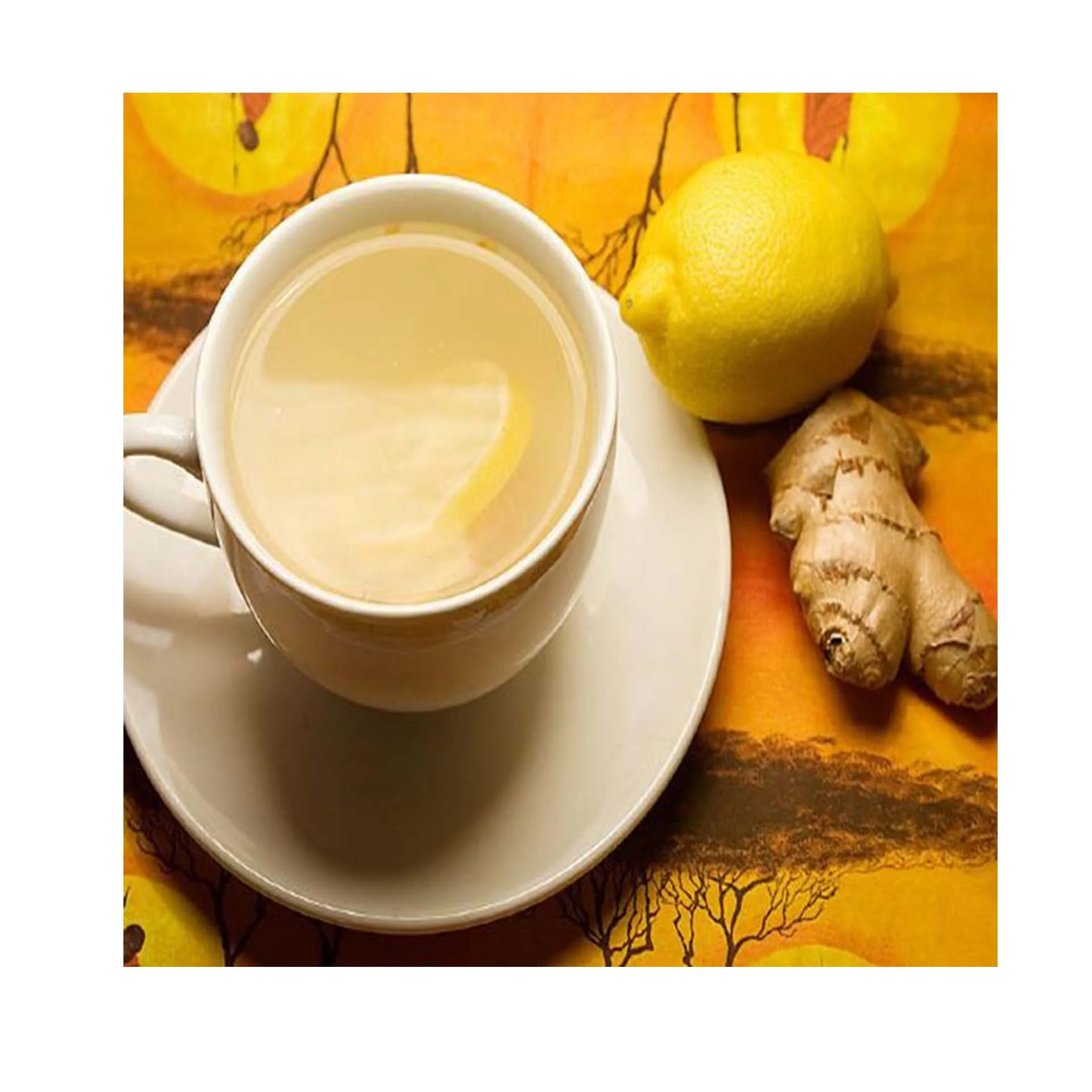 Daily Super Instant Chinese Honey and Turmeric Organic Herbal black healthy no sugar Ginger instant Tea bag