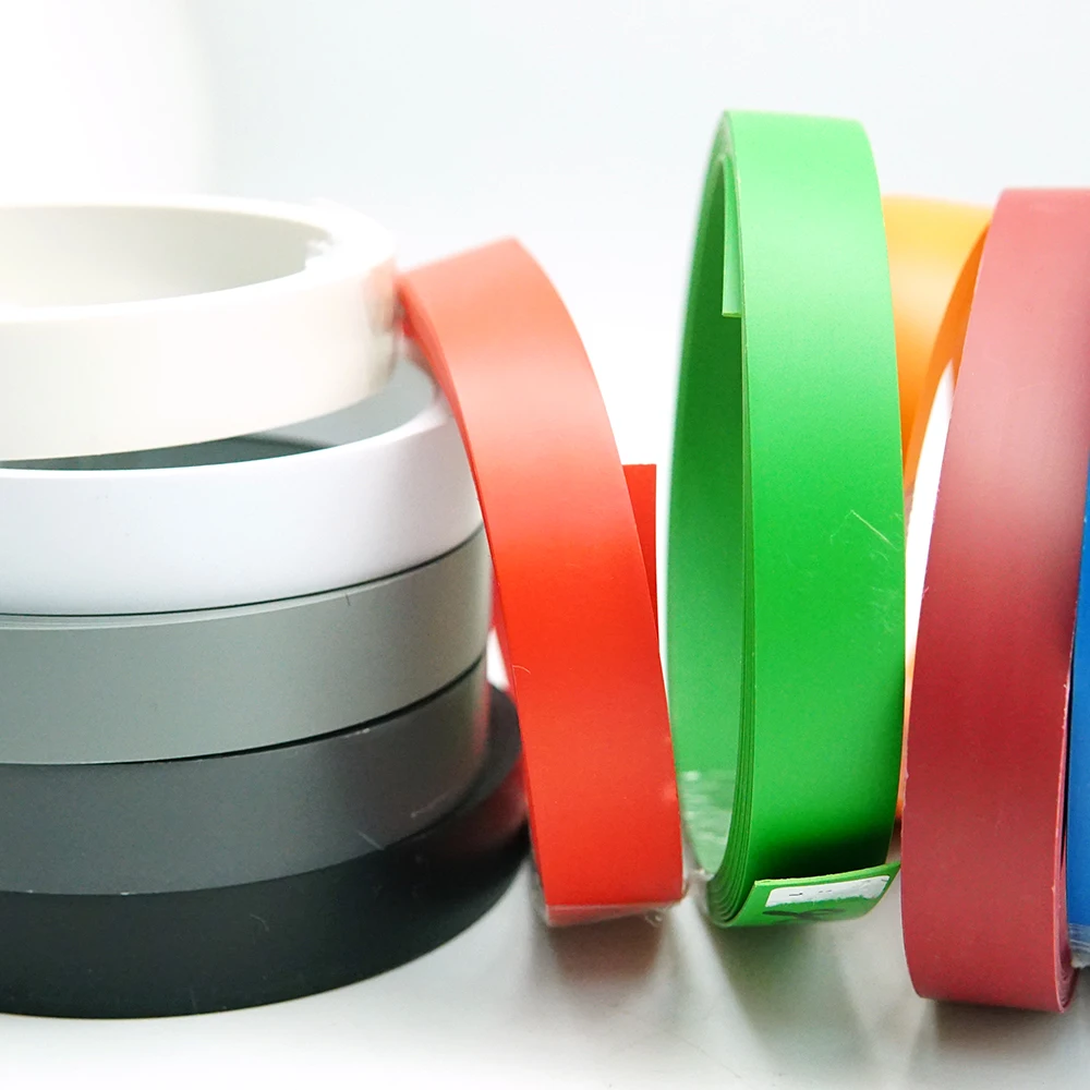 Factory Price High Gloss Edge Banding Tape PVC ABS Acrylic Decorative Paneling Furniture Accessories Made Wood Plastic Melamine