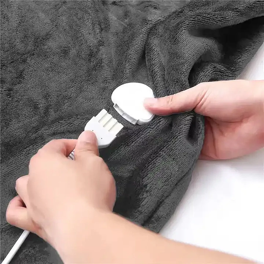 Wholesale Fast heating  Warm Heated Throw Blanket Flannel  intertek Electric Blanket