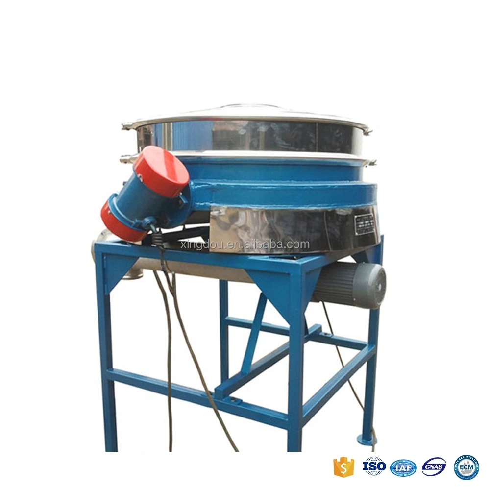 Rotary vibrating sieve machine epoxy powder resin vibrator screen sieve separator shaker talc mica screening machine