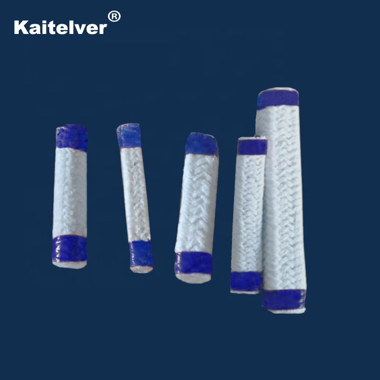 High temperature heat insulation sealing ceramic fiber wool blanket core round rope/cord