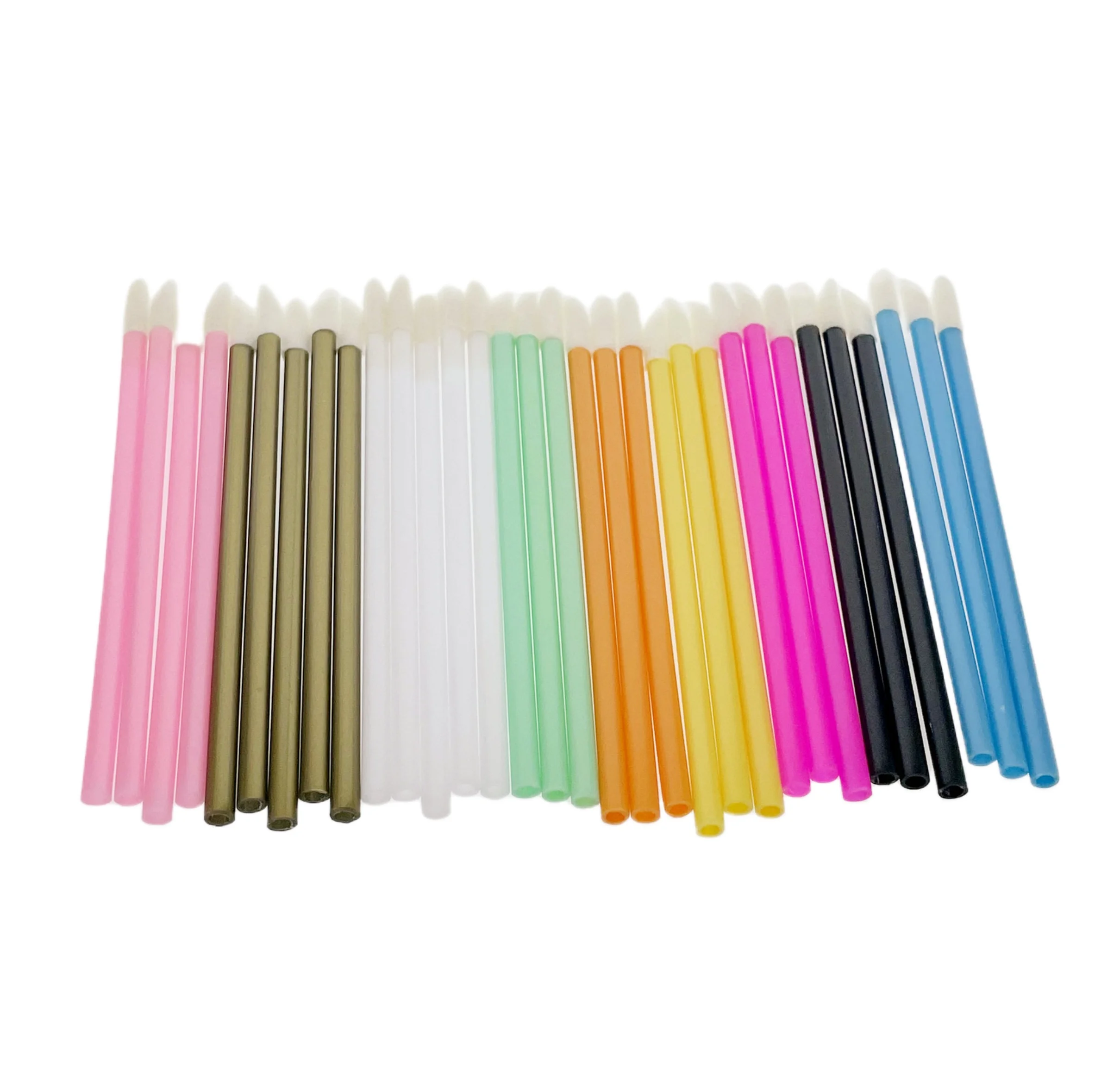 Wholesale Top Quality sterile Disposable  Lip gloss  stick Q tips cotton swab spoolies