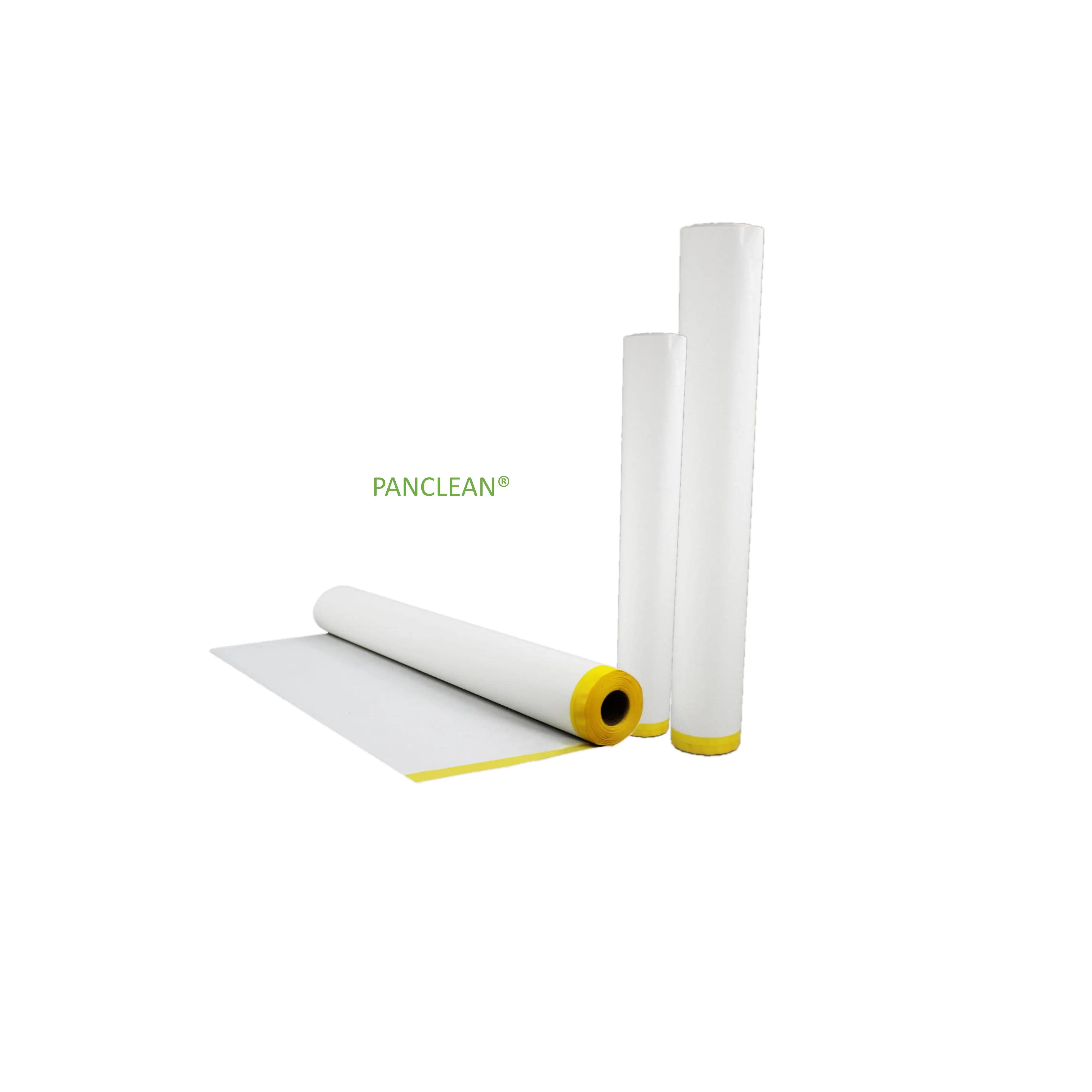 
High Temp Automotive Paint Film Pre Masking Taped Car Masking Paper 