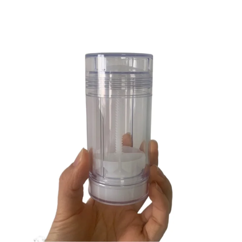 wholesale Stock empty deodorant container stick 75g/empty by push up deodorant for mens cosmetic packaging