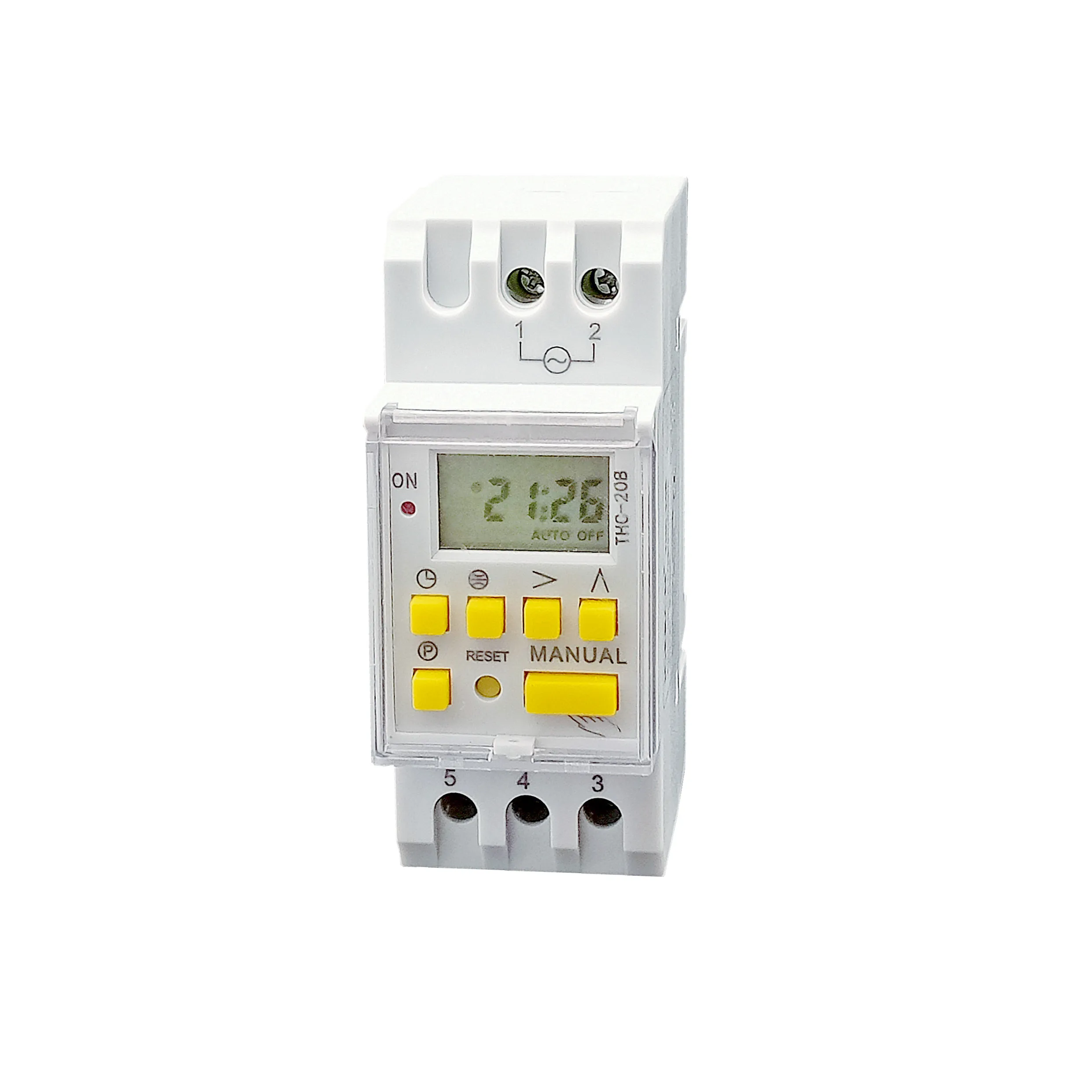 12Vdc Astronomical timer THC 15B  time control switch digital programmable AUTO ON OFF 24hours 7 Days timing latitude switch (1600249761783)
