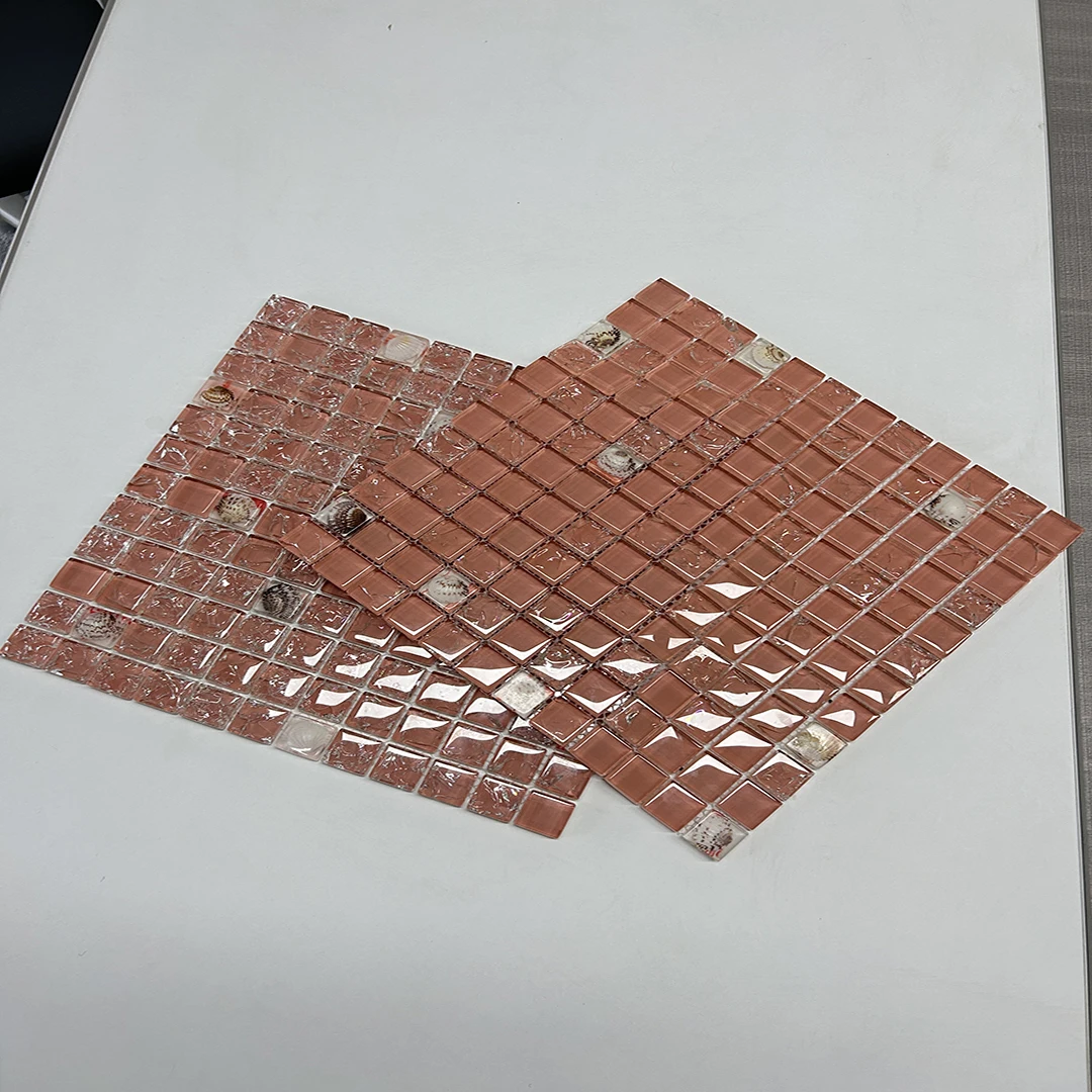KASARO Factory Direct Price Glass Mosaic Tile Thickness Stained Glass Mosaic Tiles For Swimming Pool Kitchen
