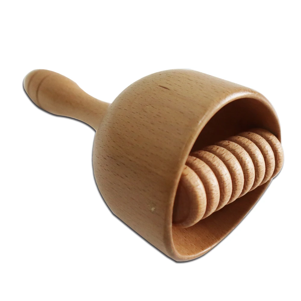 Wooden Handicraft Wood Therapy Swedish Cup Handle Wooden Massage Cup Is Used For Body Pain Relief