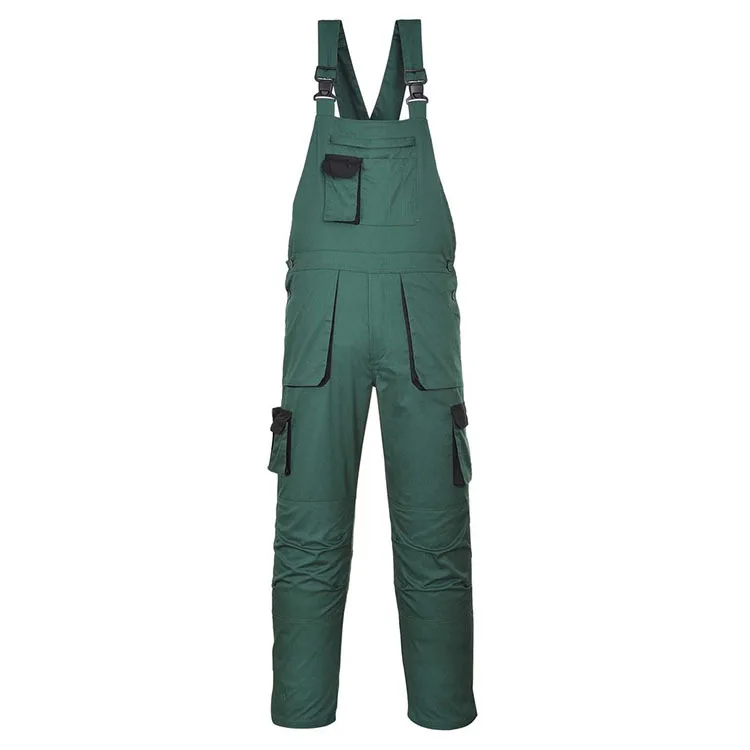 Wholesale Customized Multi functional Multi Pockets Workwear Work Bib Pants heavy weight cotton canvas trousers Other Uniforms