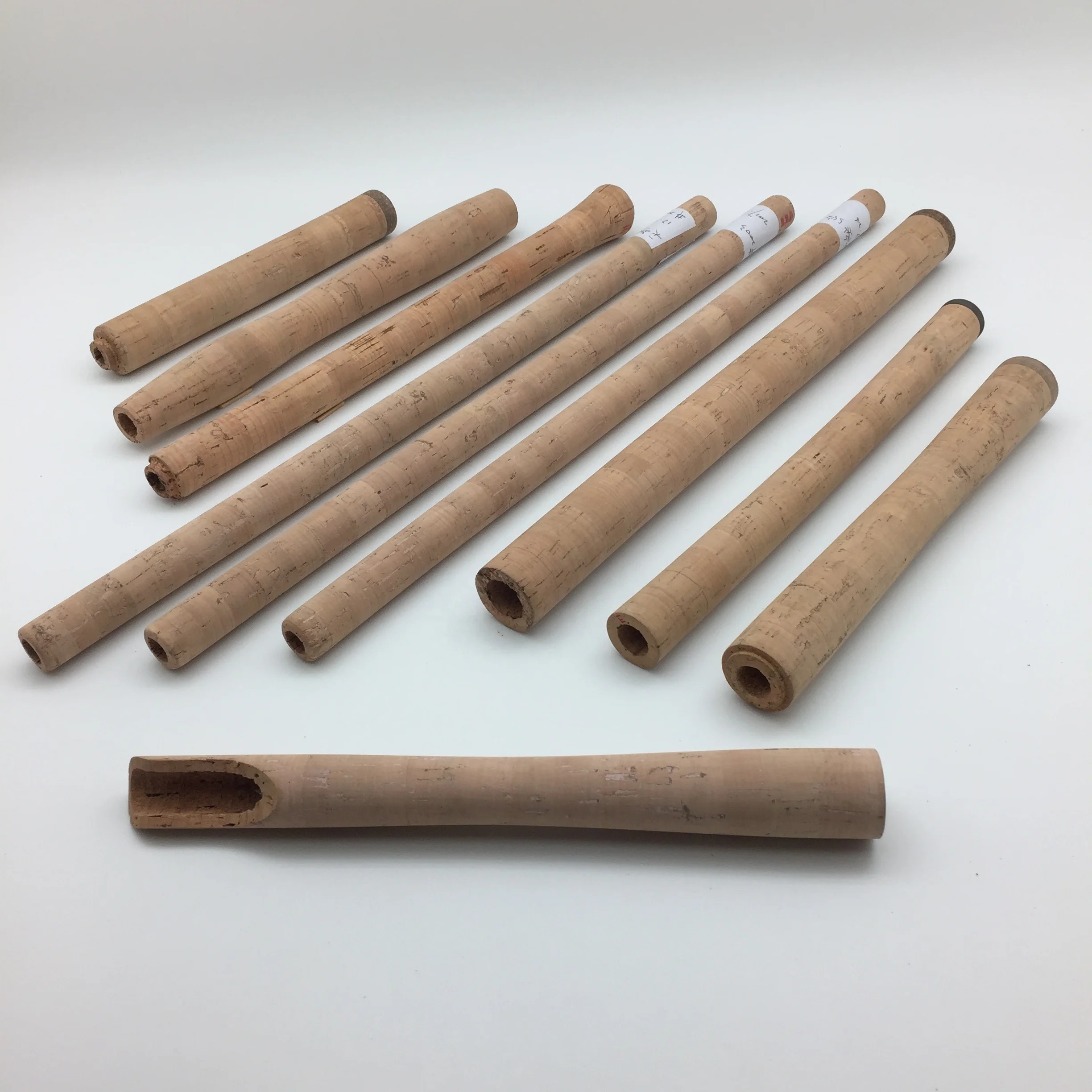 LEECORK 27mm Max Outer Dia. x  190mm L Natural Cork Fishing Rod Grip for Fishing Rod Building