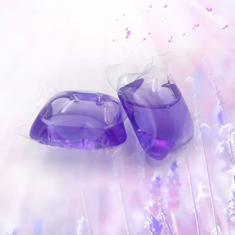 High security  Laundry condensate beads  lavender laundry pods  laundry detergent with  box pack  for baby