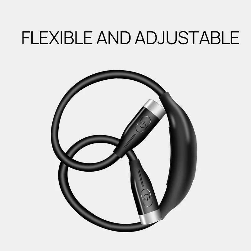 Night Reading Gift Items Rechargeable Hands free flexible led neck reading hug light 3 Colors LED Lights Book