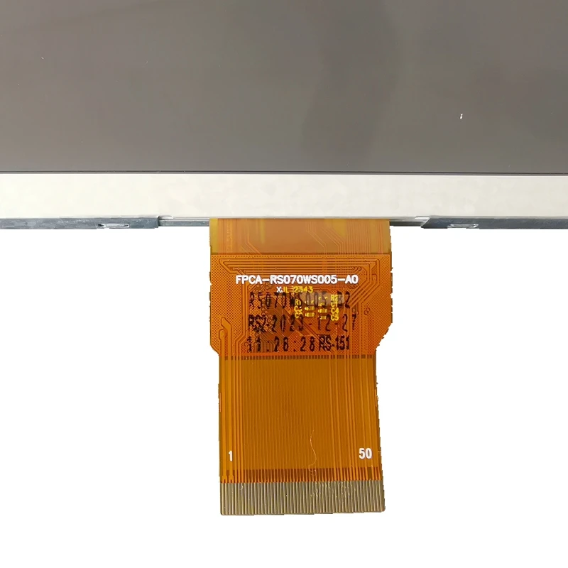 7-inch IPS display screen with high-resolution 1000 brightness for outdoor fishing and underwater monitoring display