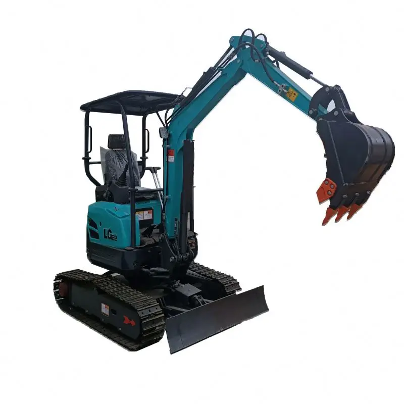 New Product 2ton Mini Excavator Small Excavator With boom swing Euro 5 engine mini digger for sale