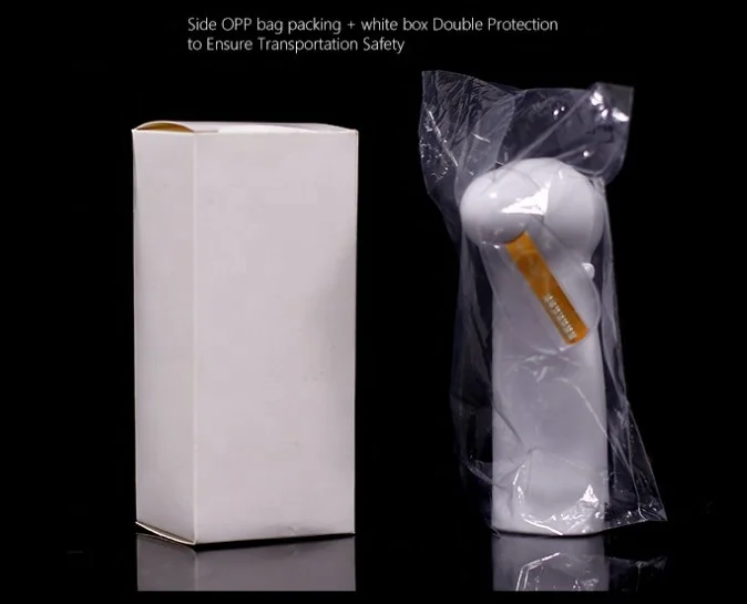 New Product Mini Portable Handy Led Custom Message Battery Fan for Vocal Concert