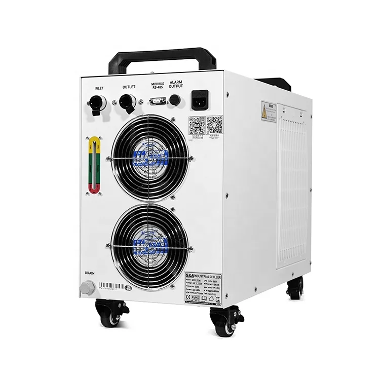 S&A CWUP-20 Portable Chilling Equipment 1700W Air Cooled Water Chiller For 20W Ultrafast UV Laser