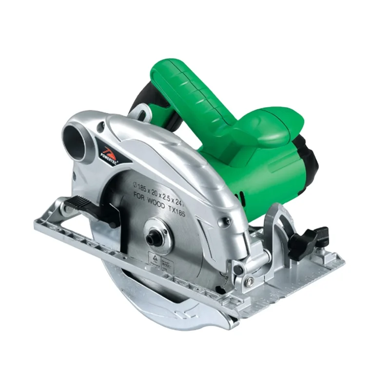 POWERTEC 1300W electric circular micro saw machine wood circular saw