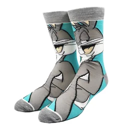 2022 Funny Happy Socks Comics Men Fashion Cotton Calcetines Dibujos Animados Custom Tube Crew Designer Meias Anime Cartoon Socks