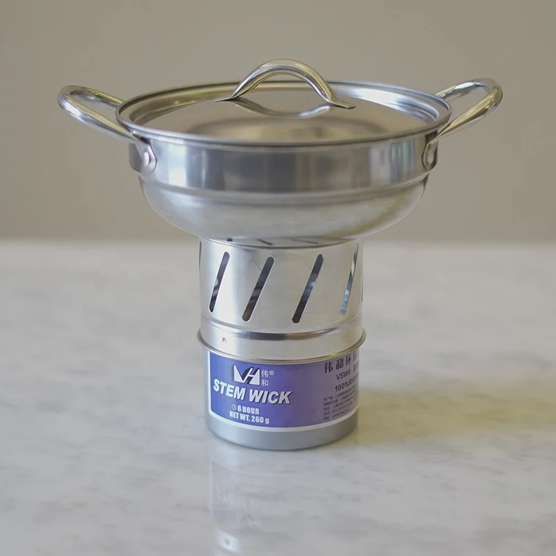 VHTAC Wholesale Eeo-friendly Long Burning 6H Time Wick Blue Label Chafing Fuel