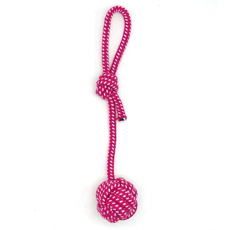 Custom Best selling dog teeth cleaning chew rope toy