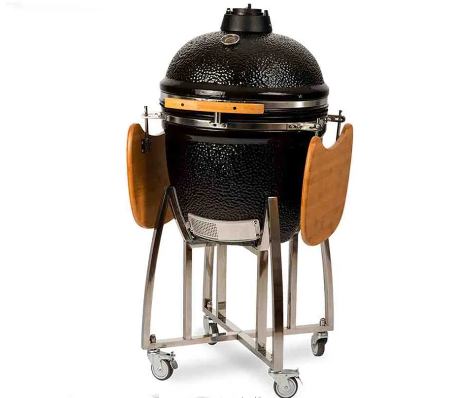 Керамический гриль Kamado для барбекю угольный нагрев 12/18/22 дюймов улицы и сада