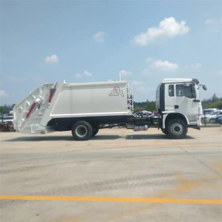 Factory Price Shacman cheap clw recycling bin tank no leakage waste disposal garbage truck