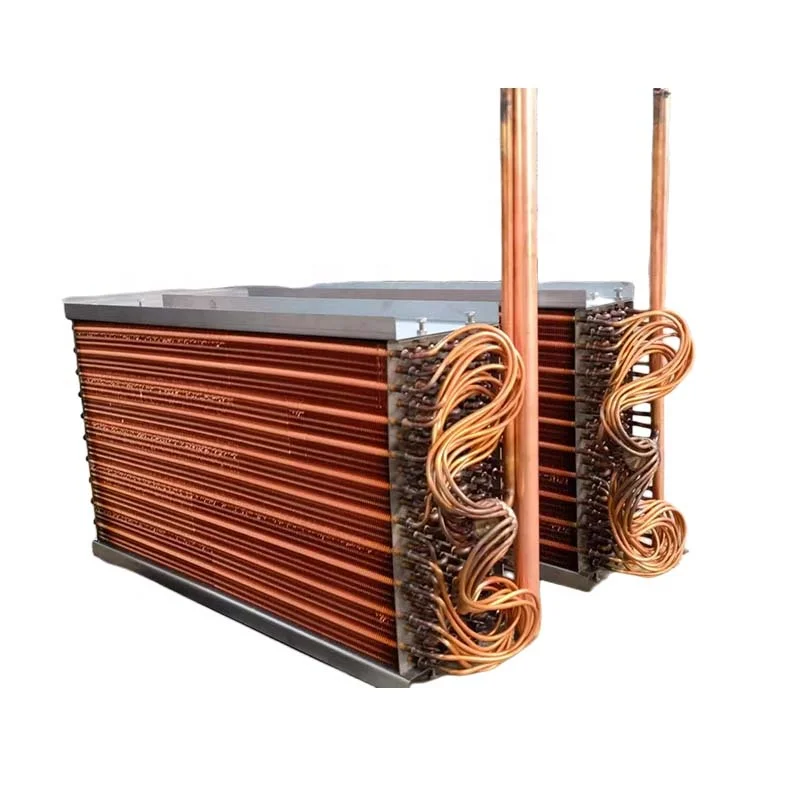 copper tube fin heat exchanger stainless steel tube fin heat exchanger