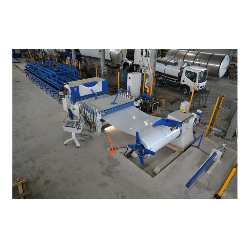 Made in Italy MG Machinery Industrial Equipment Model SP 2006 4 Plate Straightening Machine