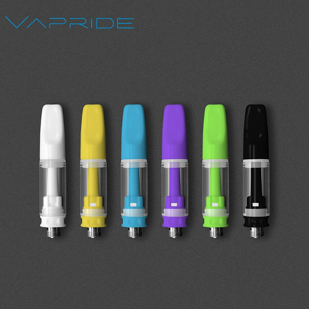 High quality 510 vape cartridge 0.8ml glass tank vaporizer 2022 full ceramic vape pod