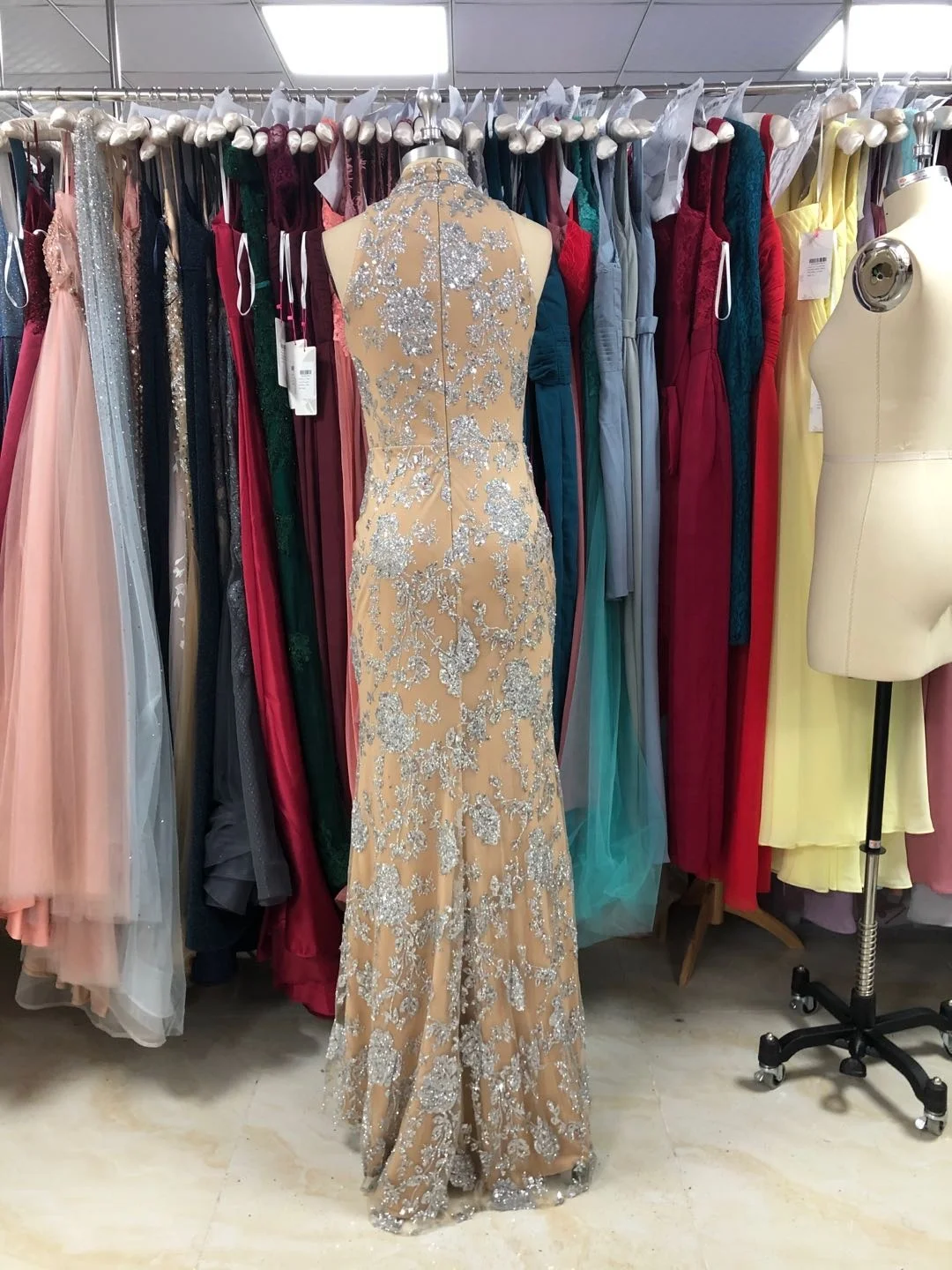 
ELPR0000673 Wholesale 2020 prom dress embroidered sexy elegant evening dress for women Turkey 