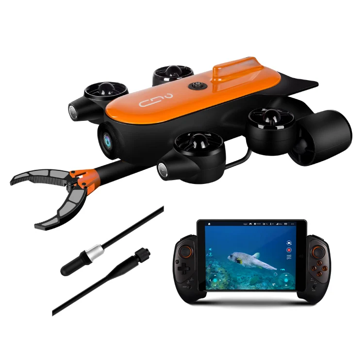 The Deepest Mightiest Diving Under Water Drones Remote Control Waterproof Drone Detector Fish Fishing Pond Drone With Camera