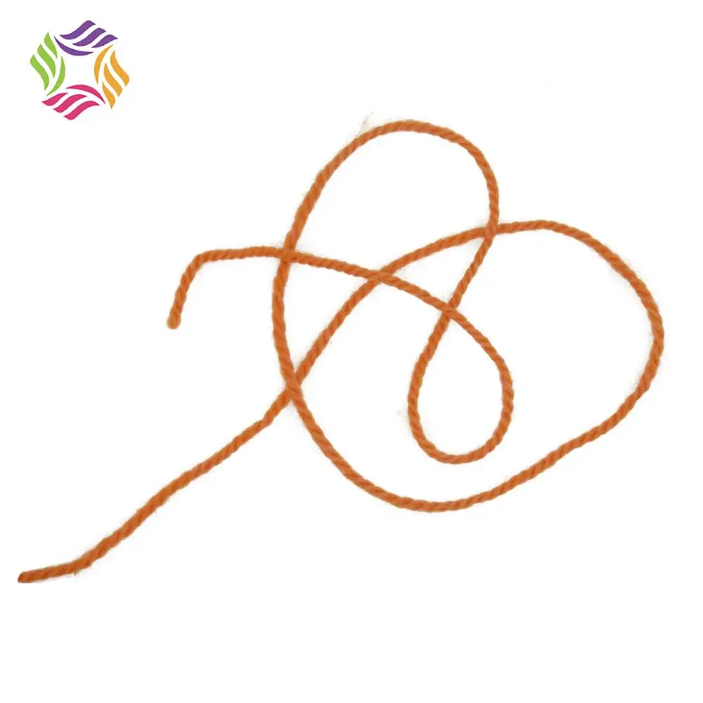 
Charmkey solid color soft rayon 100% wool yarn for hand knitting baby sweater 