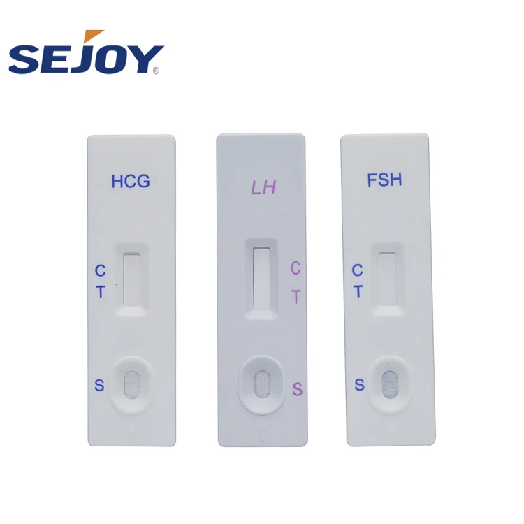 OTC Use HCG Kit Urine Pregnancy Test Kit of Strip Cassette Midstream Spot Goods One Step Hcg Pregnancy Test Home Red Time Pen